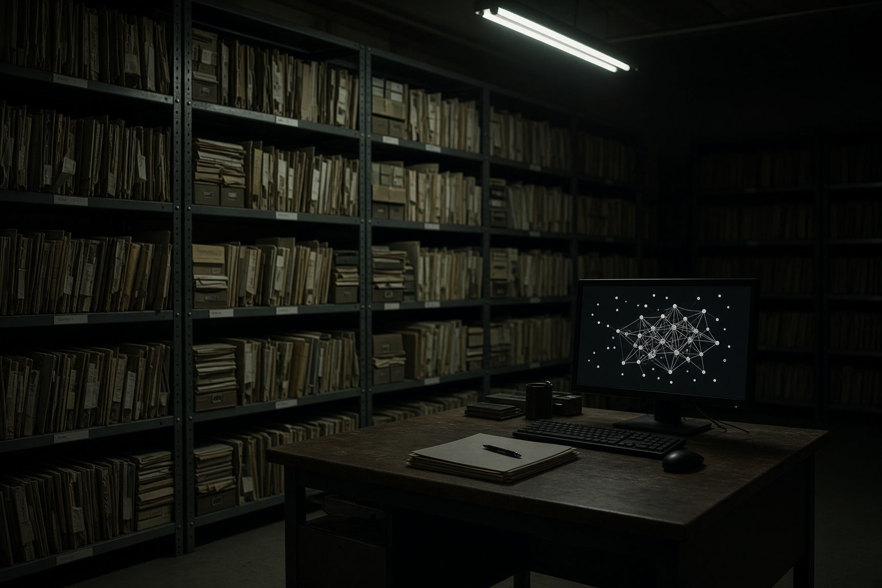 Archivo judicial y análisis de redes para investigación penal